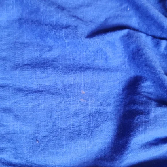 BANANA REPUBLIC blue wrap dress with pockets, size M - Picture 11 of 12